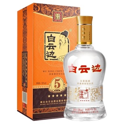 白云边五星陈酿53度(500ML)